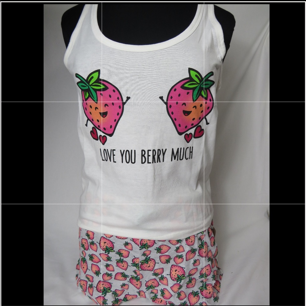 Forever 21 “Love You Berry Much” sleepwear set